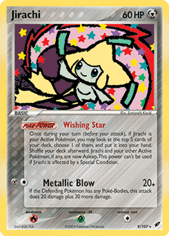 Jirachi Deoxys card