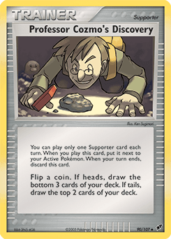 Professor Cozmo's Discovery Deoxys card