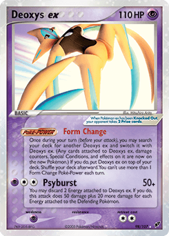 Deoxys-EX Deoxys card
