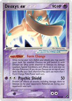 Deoxys-EX Deoxys card