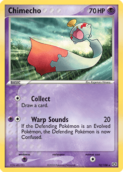 Chimecho δ Emerald card