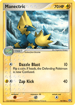 Manectric Emerald card
