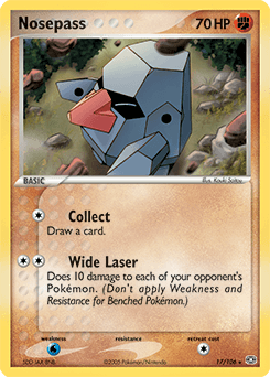Nosepass Emerald card