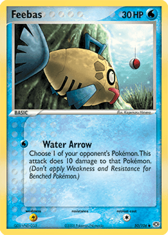 Feebas Emerald card
