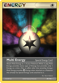 Multi Energy Emerald card