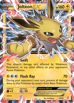 Jolteon ex Generations card