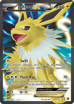 Jolteon ex Generations card