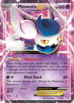 2016 Generations Meowstic-EX #37