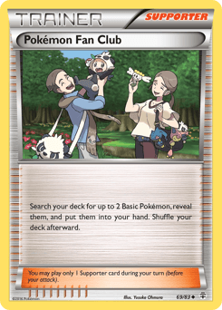 Pokémon Fan Club Generations card