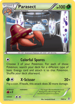 2016 Generations Parasect #7
