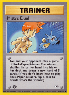 2000 Gym Heroes Misty's Duel #123