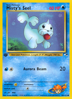 2000 Gym Heroes Misty's Seel #88