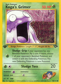 2000 Gym Challenge Koga's Grimer #78