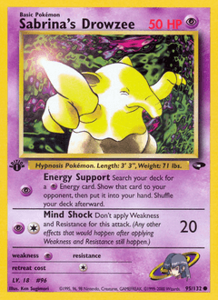 2000 Gym Challenge Sabrina's Drowzee #95