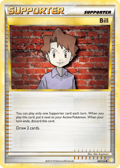 Bill HeartGold & SoulSilver card