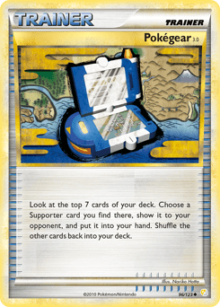 Pokégear 3.0 HeartGold & SoulSilver card