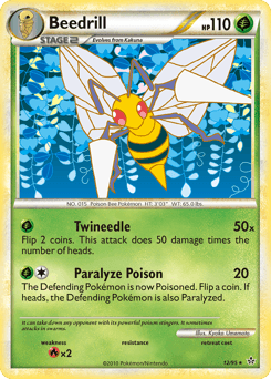 Beedrill HS—Unleashed card