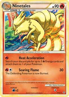 2010 HS—Unleashed Ninetales #20