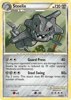 2010 HS—Unleashed Steelix #24