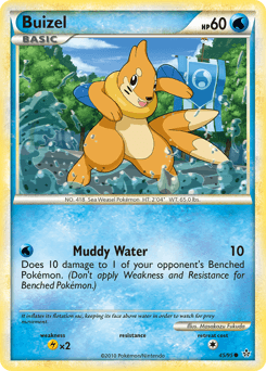 2010 HS—Unleashed Buizel #45