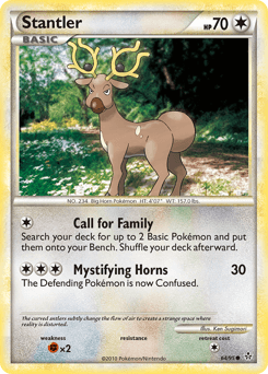Stantler HS—Unleashed card