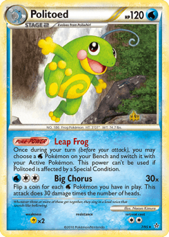 Politoed HS—Unleashed card
