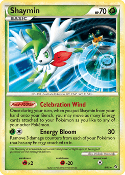 Shaymin HS—Unleashed card
