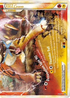 Entei & Raikou LEGEND HS—Unleashed card