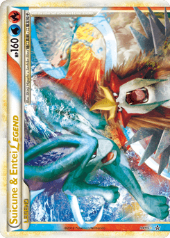 2010 HS—Unleashed Suicune & Entei LEGEND #94