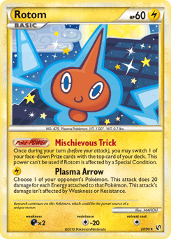 Rotom HS—Undaunted card