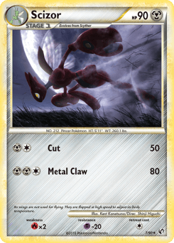 Scizor HS—Undaunted card