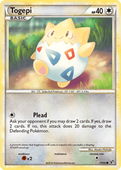 2010 HS—Undaunted Togepi #70