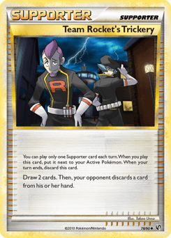 2010 HS—Undaunted Team Rocket's Trickery #78
