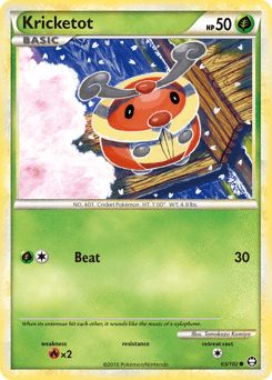 Kricketot HS—Triumphant card