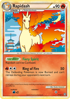Rapidash HS—Triumphant card