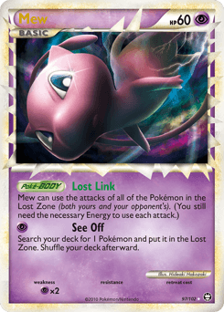 Mew ★ δ HS—Triumphant card