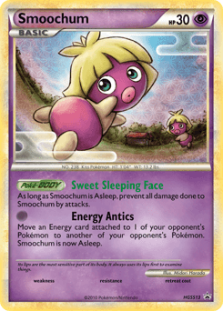 Smoochum HGSS Black Star Promos card