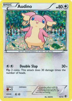 Audino McDonald's Collection 2011 card