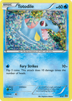 Totodile McDonald's Collection 2016 card