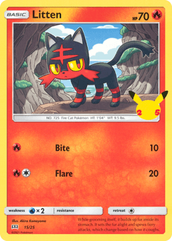 Litten McDonald's Collection 2021 card