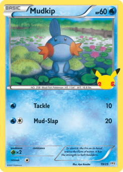 Mudkip McDonald's Collection 2021 card