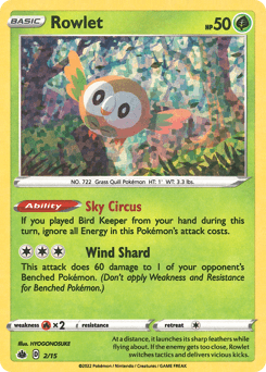 McDonald's Collection 2022 Rowlet #2