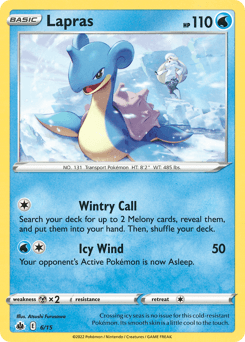 Lapras McDonald's Collection 2022 card