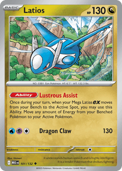 2025 Mega Evolution Latios #101