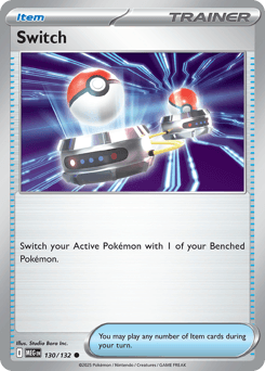 2025 Mega Evolution Switch #130