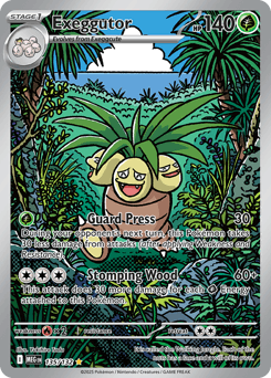2025 Mega Evolution Exeggutor #135