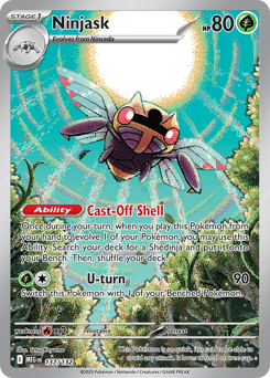 2025 Mega Evolution Ninjask #137