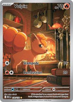 Vulpix Mega Evolution card