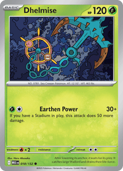 2025 Mega Evolution Dhelmise #18