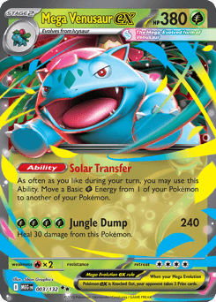 2025 Mega Evolution Mega Venusaur ex #3
